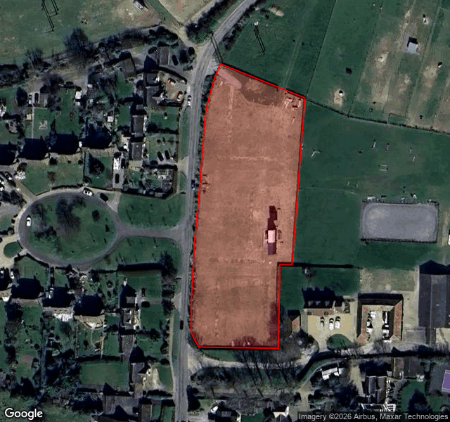 1.7-acre development site with outline planning for 18 dwellings near Ipswich
